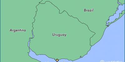 Mapa montevideu Urugvaj